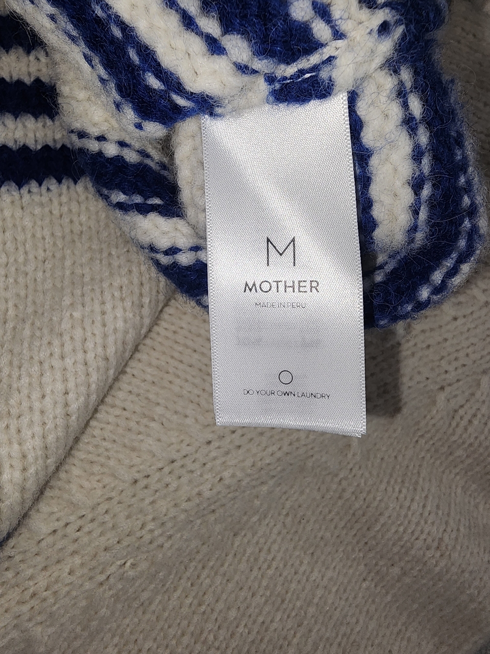 "The Boat Square Jumper" (Dream On Sweater) Alpaca Wool - Picture 6 of 12